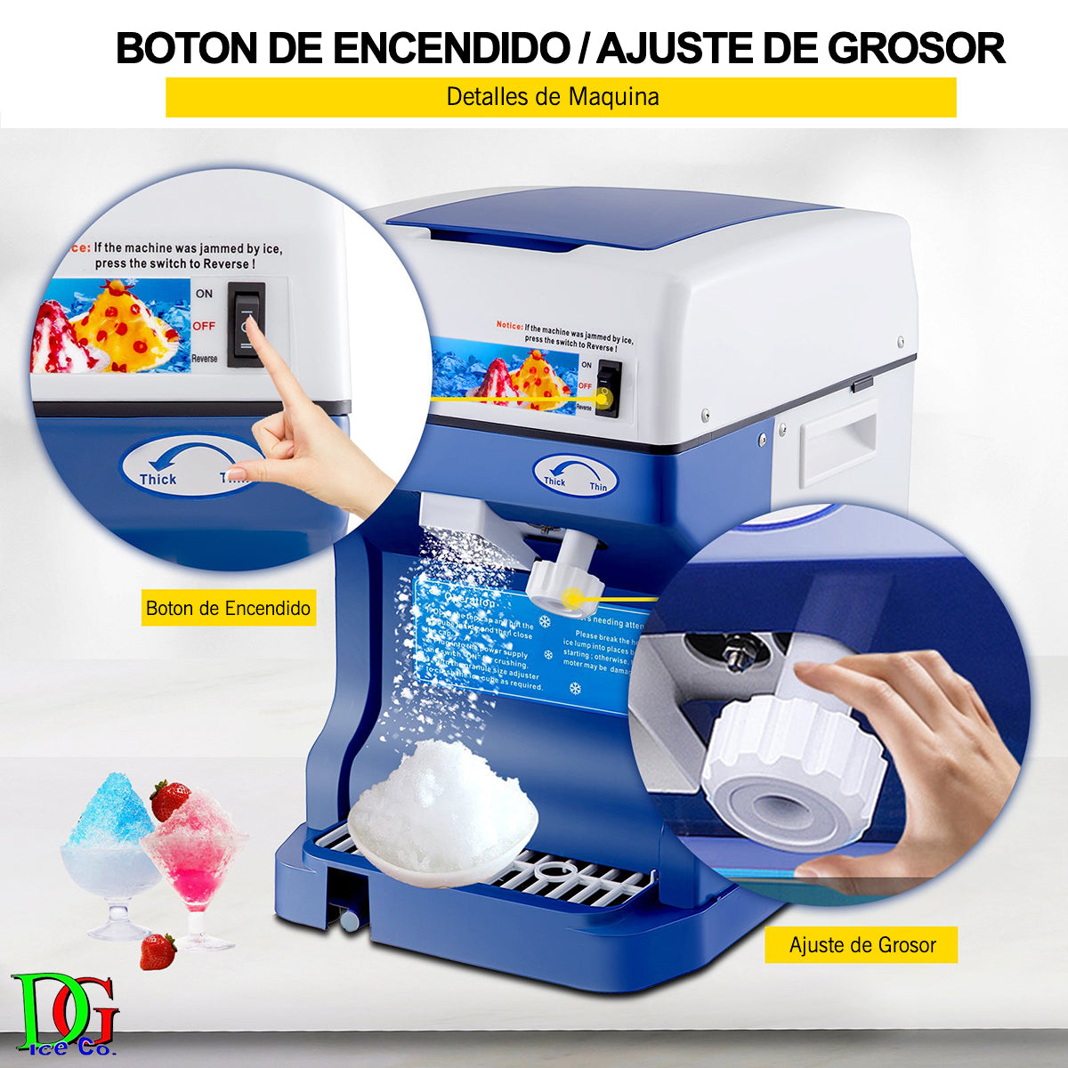 Maquina de Raspas
