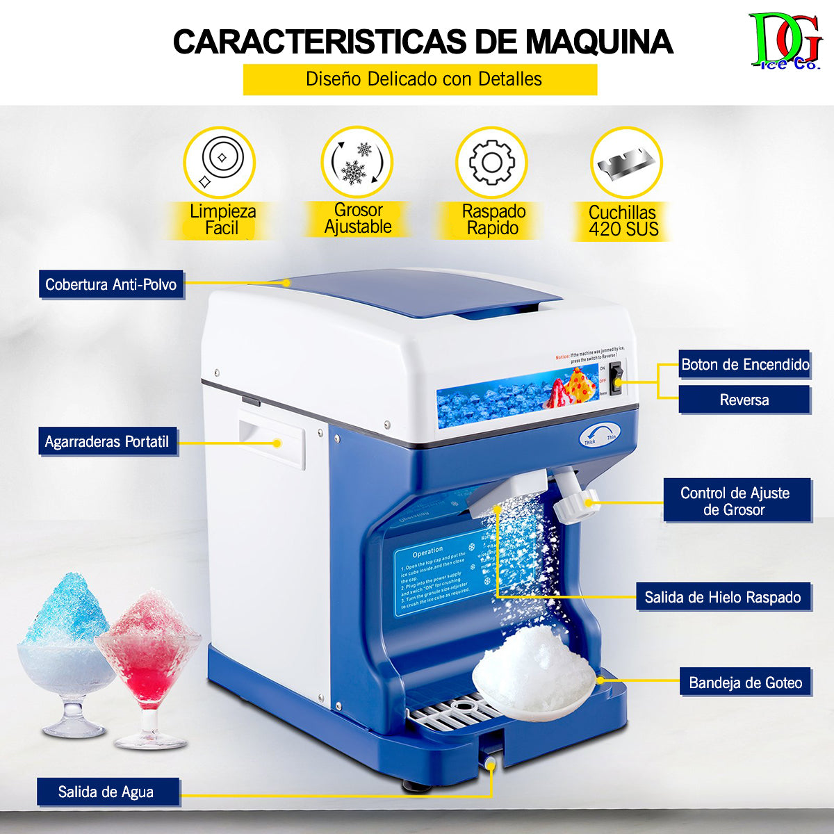 Maquina de Raspas