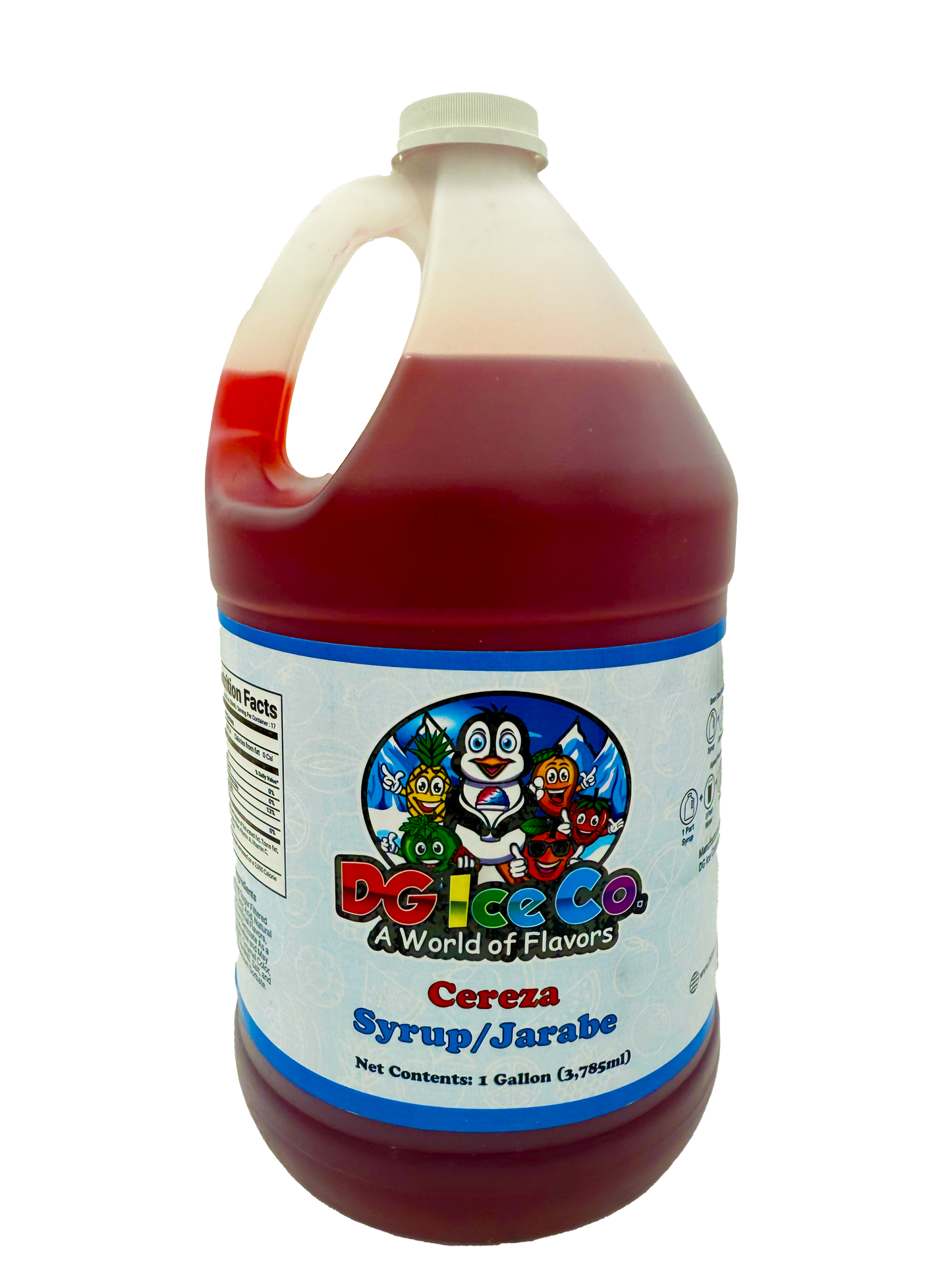 Jarabe Raspados de Galon
