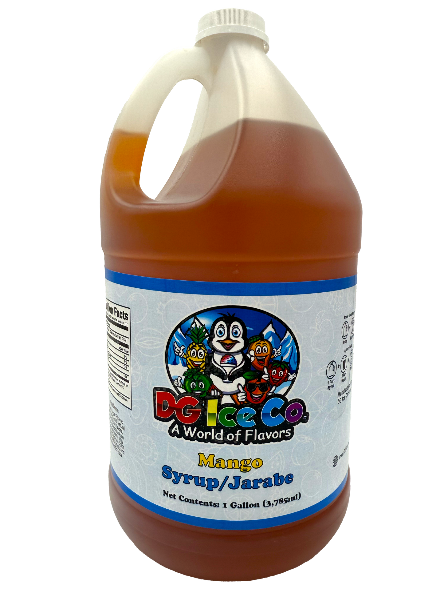 Jarabe Raspados de Galon
