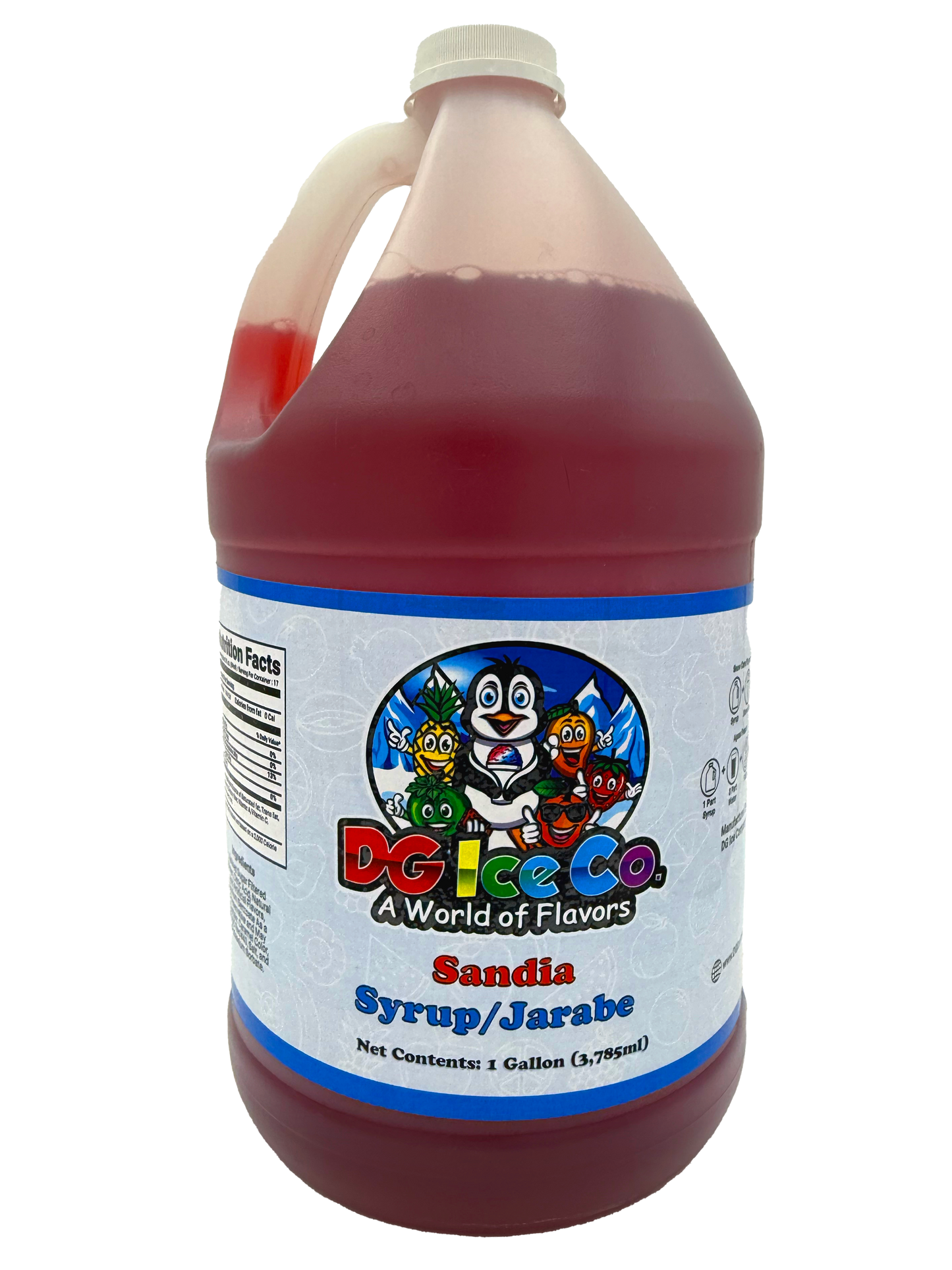 Jarabe Raspados de Galon